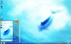 海豚遨游win7电脑桌面