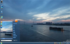 晨光初现win7简洁主题