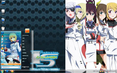 Infinite Stratos win7动漫主题